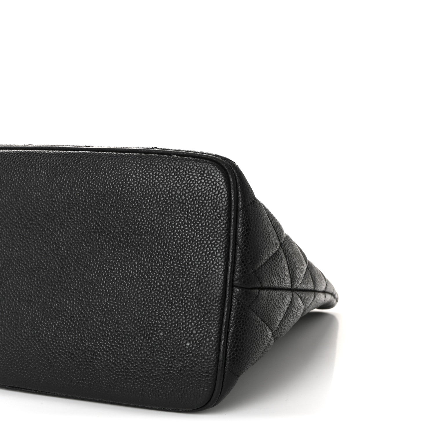 Chanel Caviar Quilted Medallion Tote Black