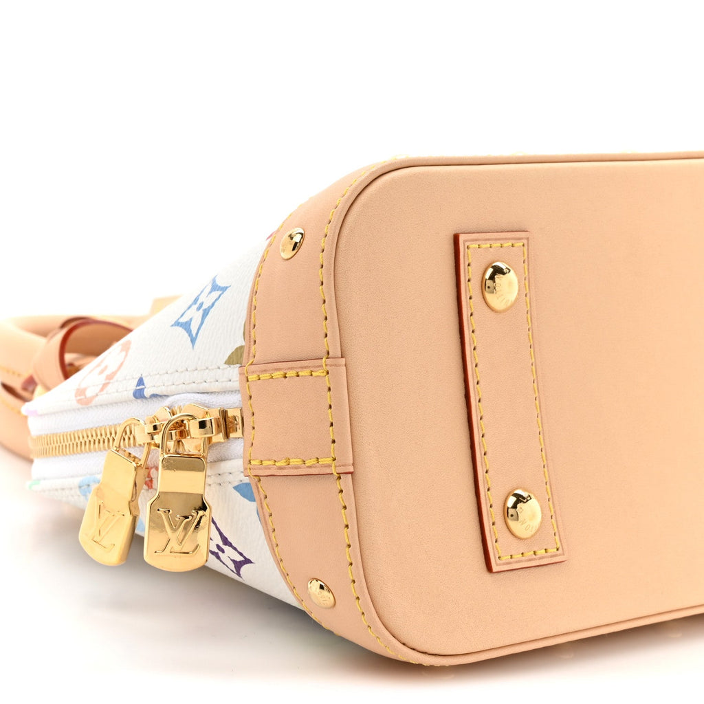 Louis Vuitton LV x TM Monogram Multicolor Alma BB White