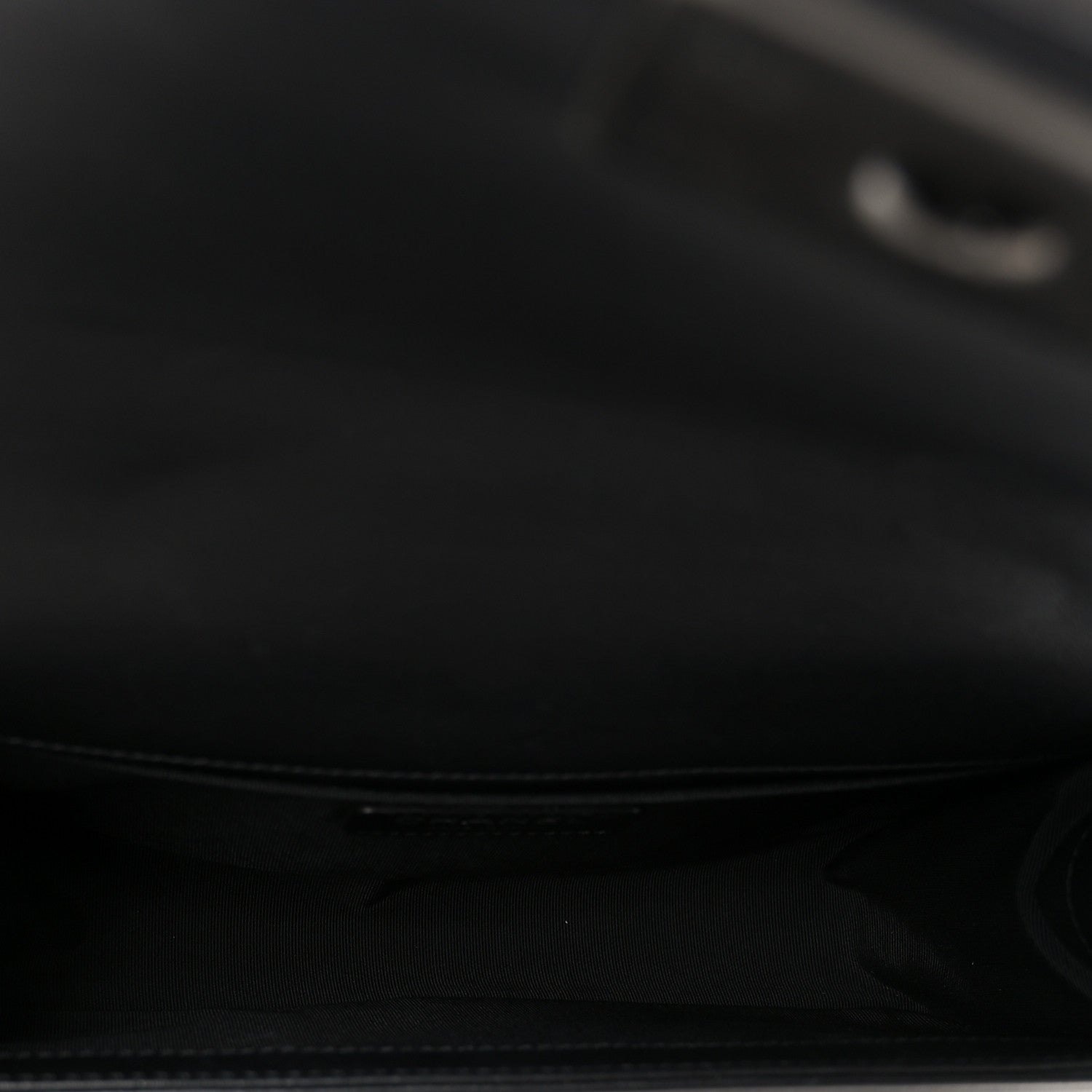 Chanel Lambskin Quilted Medium Boy Flap Black
