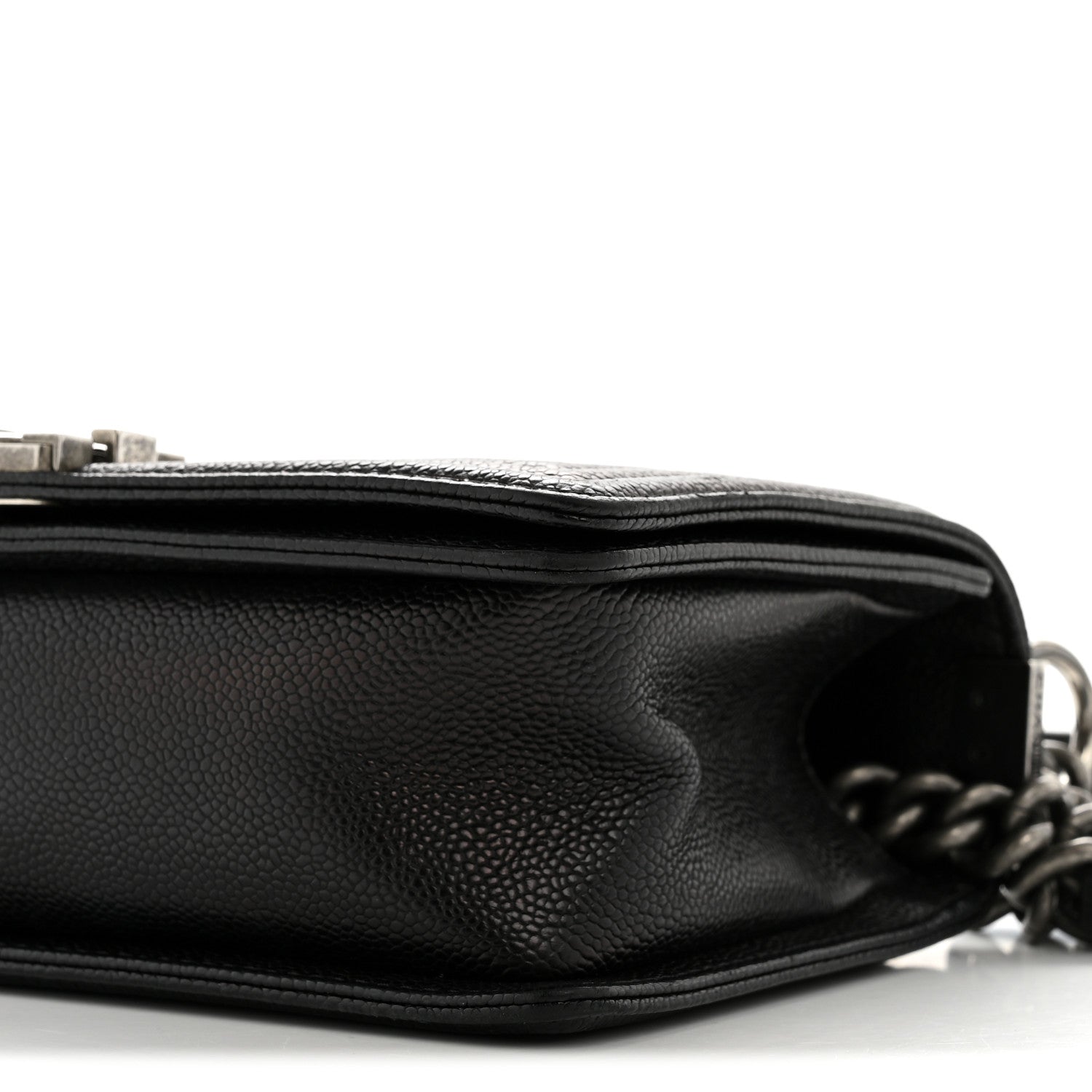 Chanel Caviar Quilted Medium Boy Flap Black