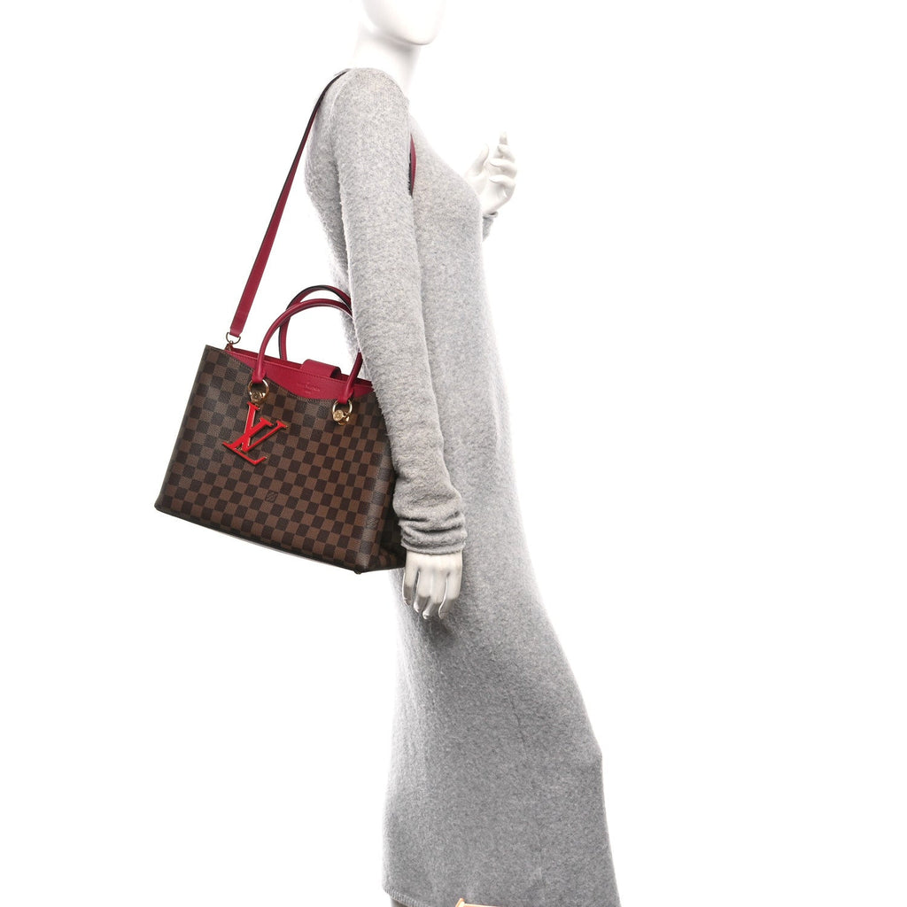 Louis Vuitton Damier Ebene LV Riverside Lie De Vin