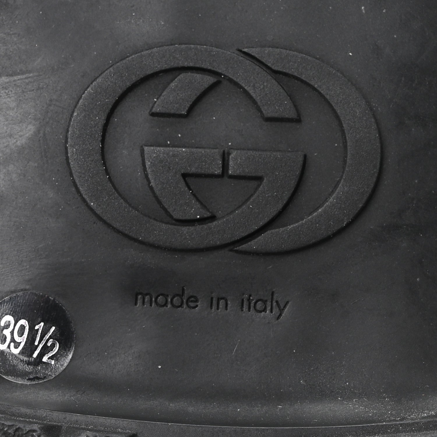 Gucci Goatskin Auroville Horsebit Mules 39.5 Black