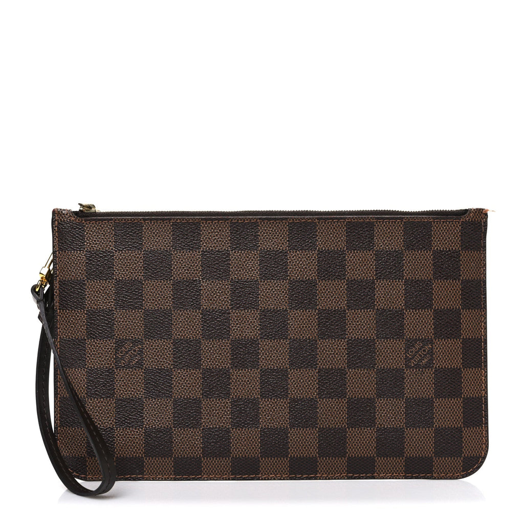 Louis Vuitton Damier Ebene Neverfull MM GM Pochette
