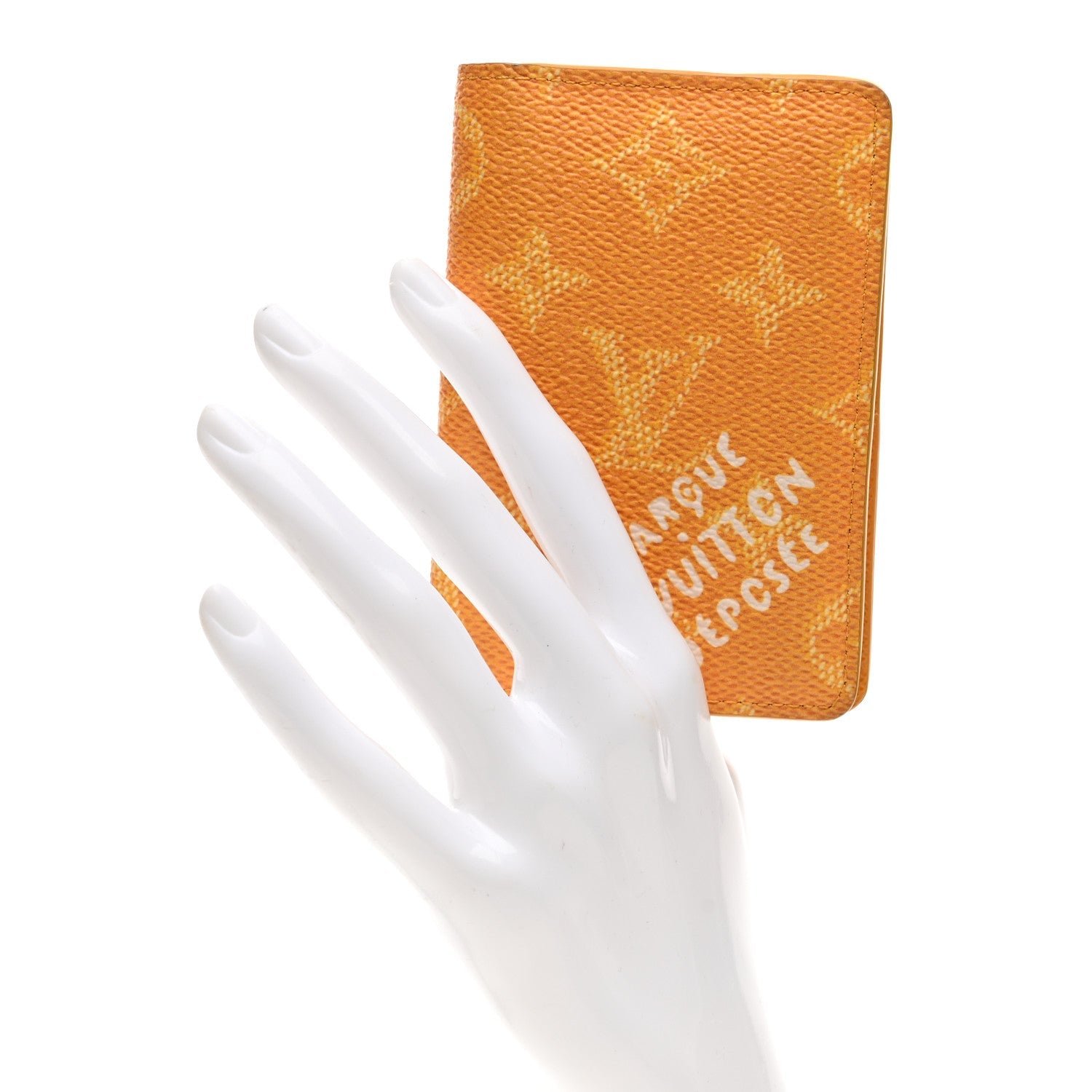 Louis Vuitton Monogram Heritage Pocket Organizer Safran Yellow