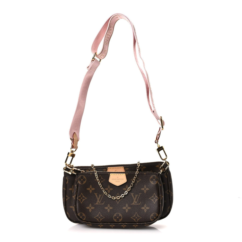 Louis Vuitton Monogram Multi Pochette Accessories Rose Clair