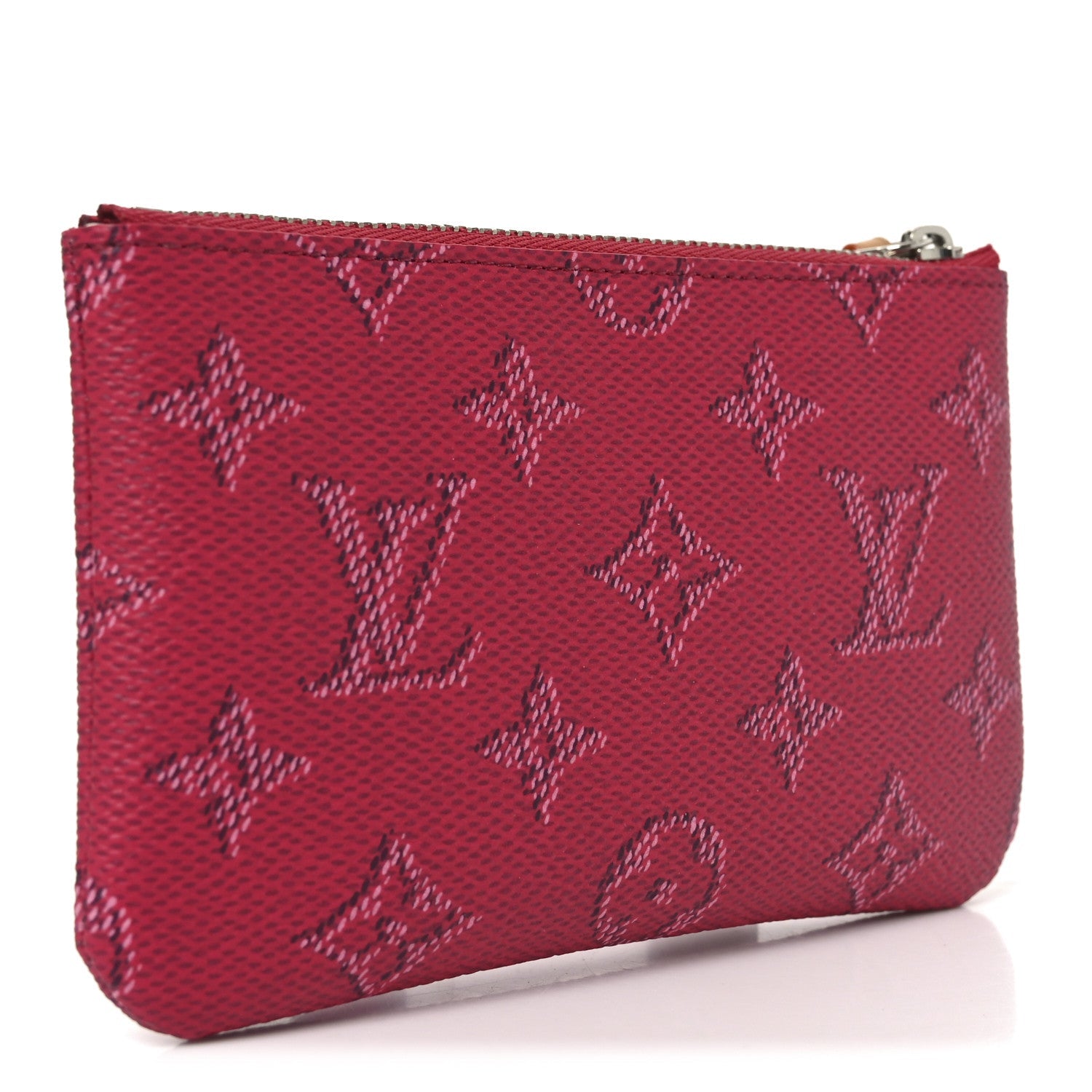 Louis Vuitton Monogram Heritage Key Pouch S Pondicherry Pink