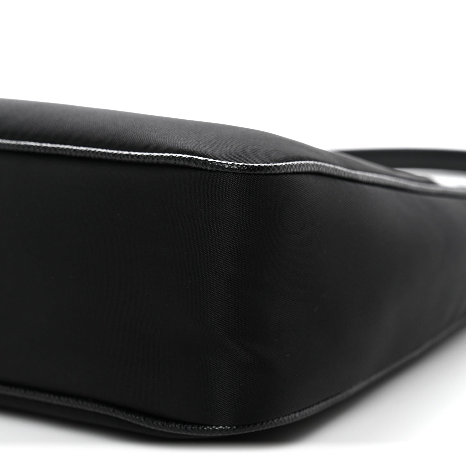 Prada Tessuto Nylon Saffiano Mini Re-Edition 2005 Bag Black