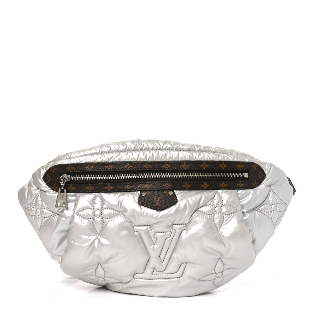 Louis Vuitton Econyl Monogram Pillow BumBag Silver