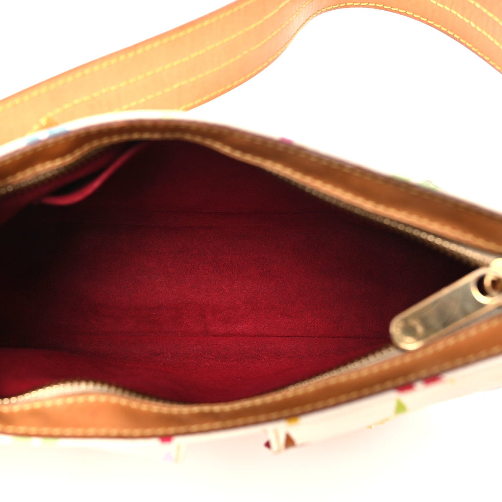 Louis Vuitton Monogram Multicolor Lodge PM White