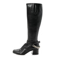 Gucci Calfskin Soho Knee Boots 36 Black