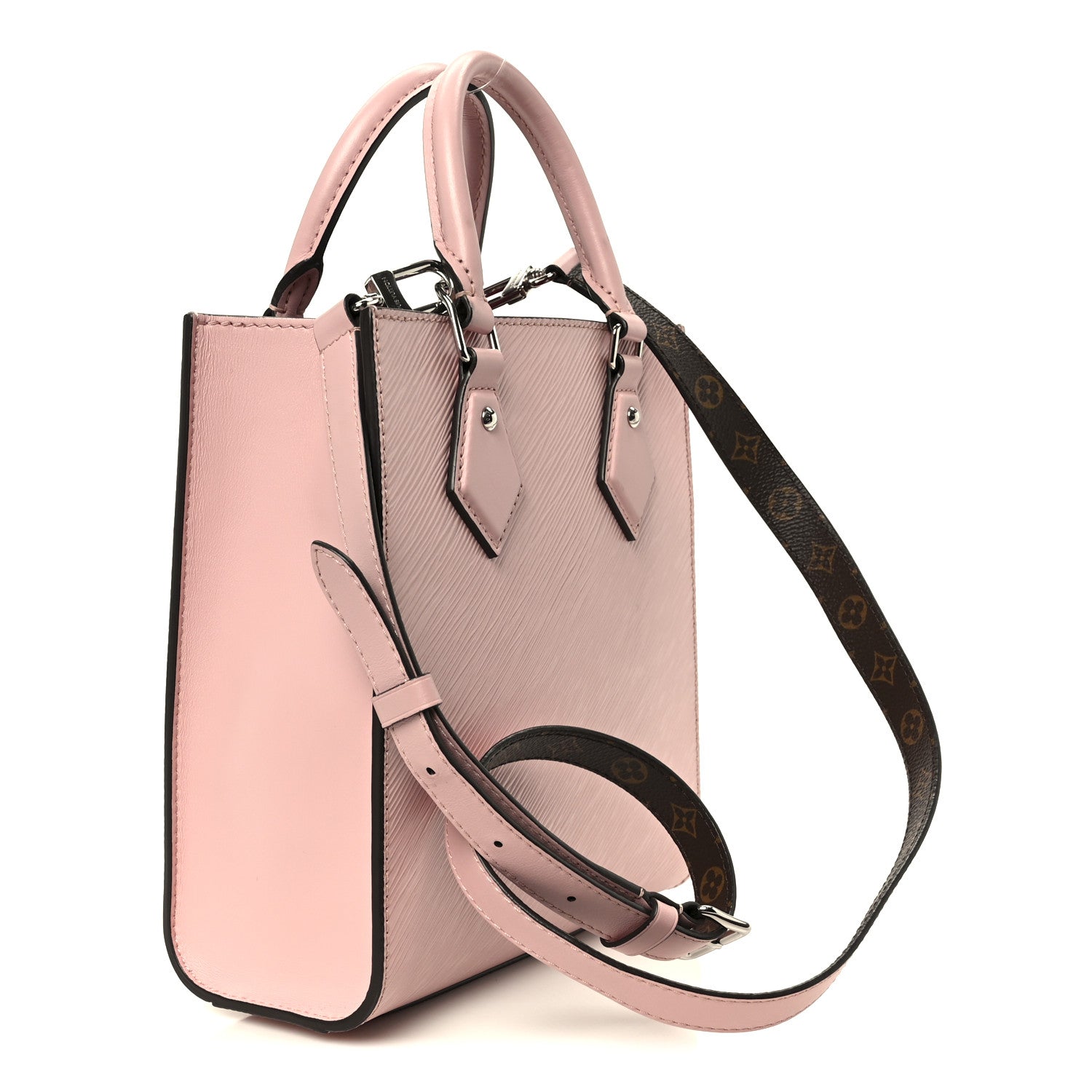 Louis Vuitton Epi Sac Plat BB Rose Ballerine