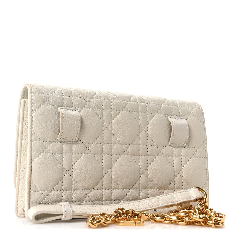 Christian Dior Supple Calfskin Caro Belt Bag Latte