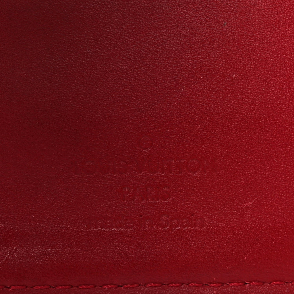Louis Vuitton Vernis Small Ring Agenda Cover Pomme D'Amour