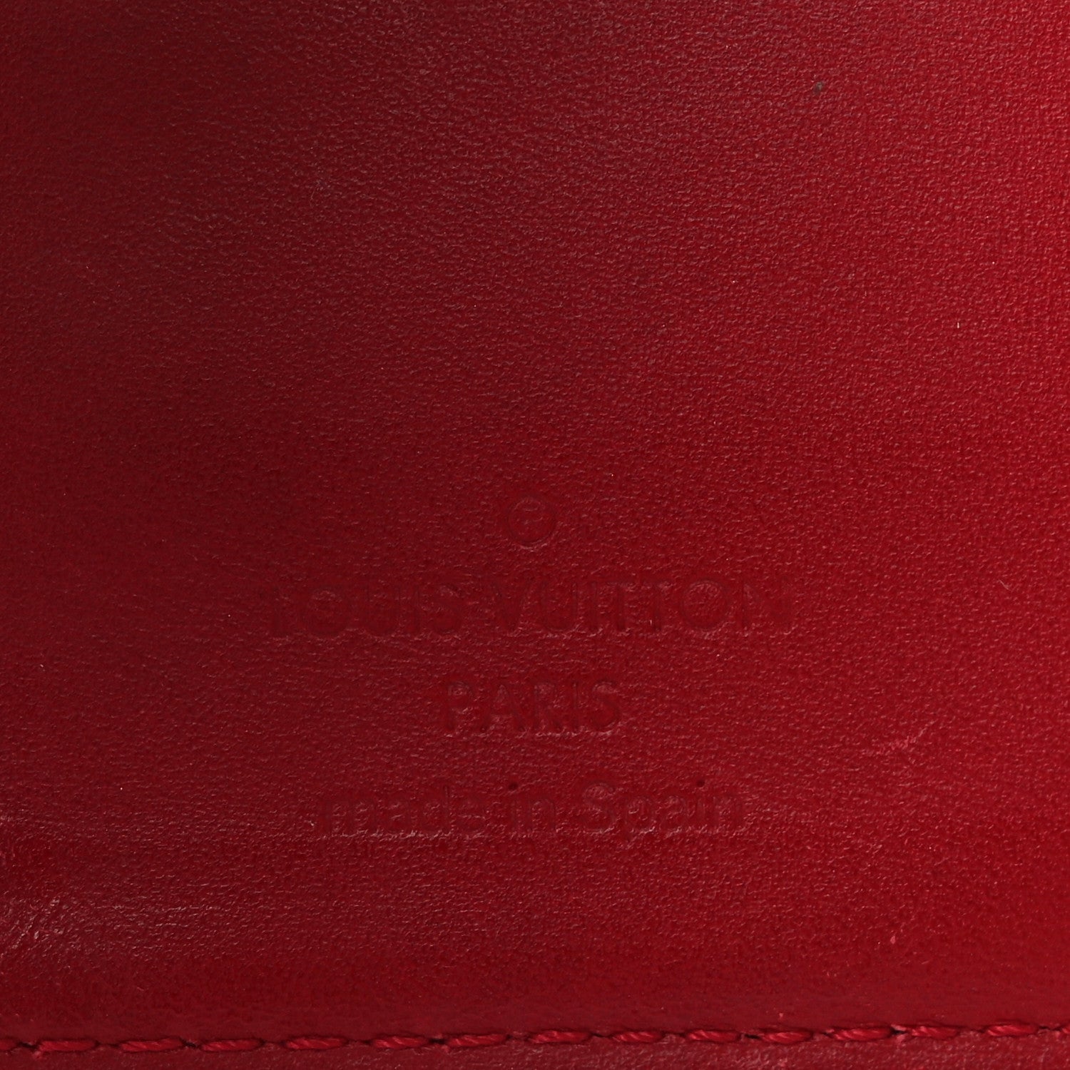 Louis Vuitton Vernis Small Ring Agenda Cover Pomme D'Amour