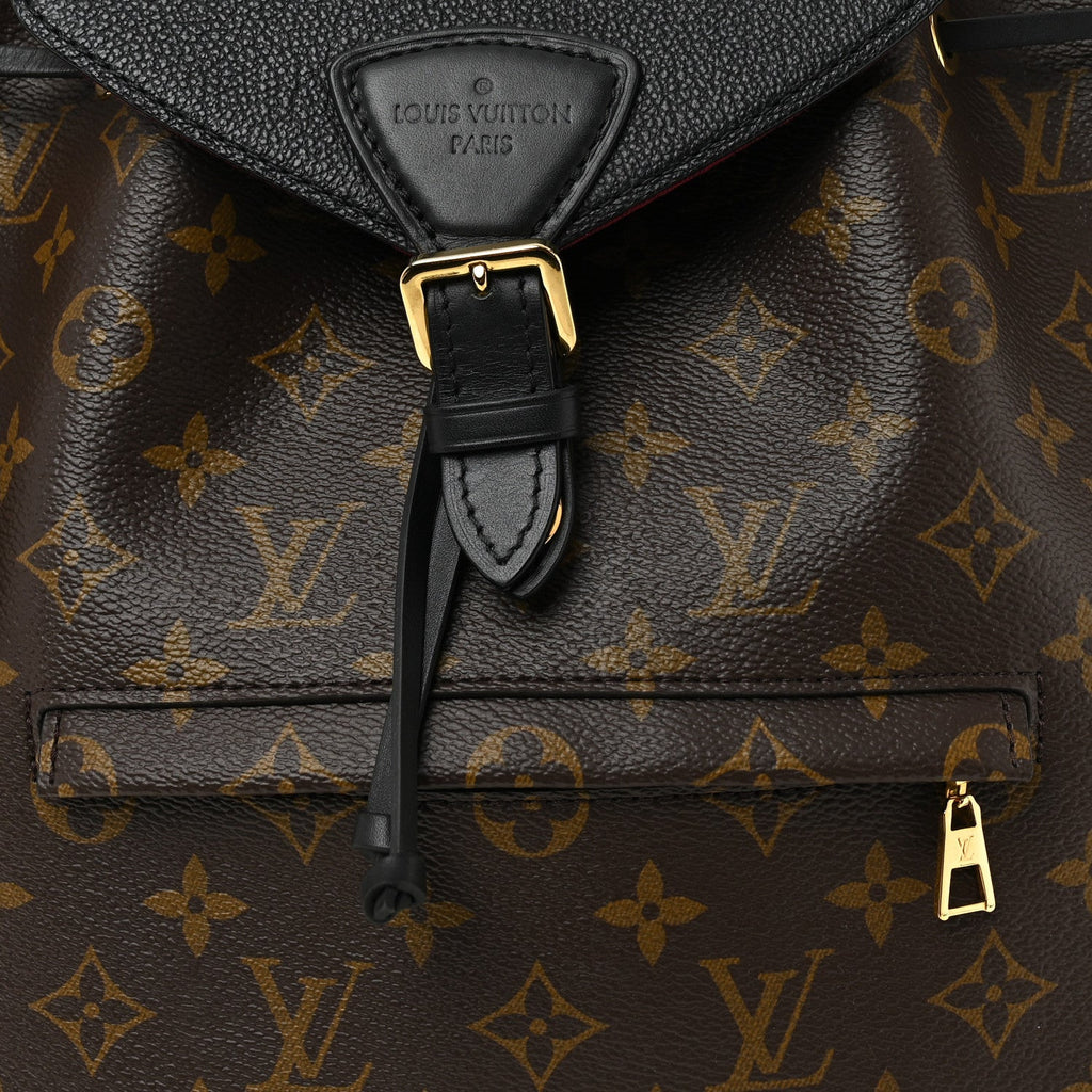 Louis Vuitton Monogram Montsouris PM Black
