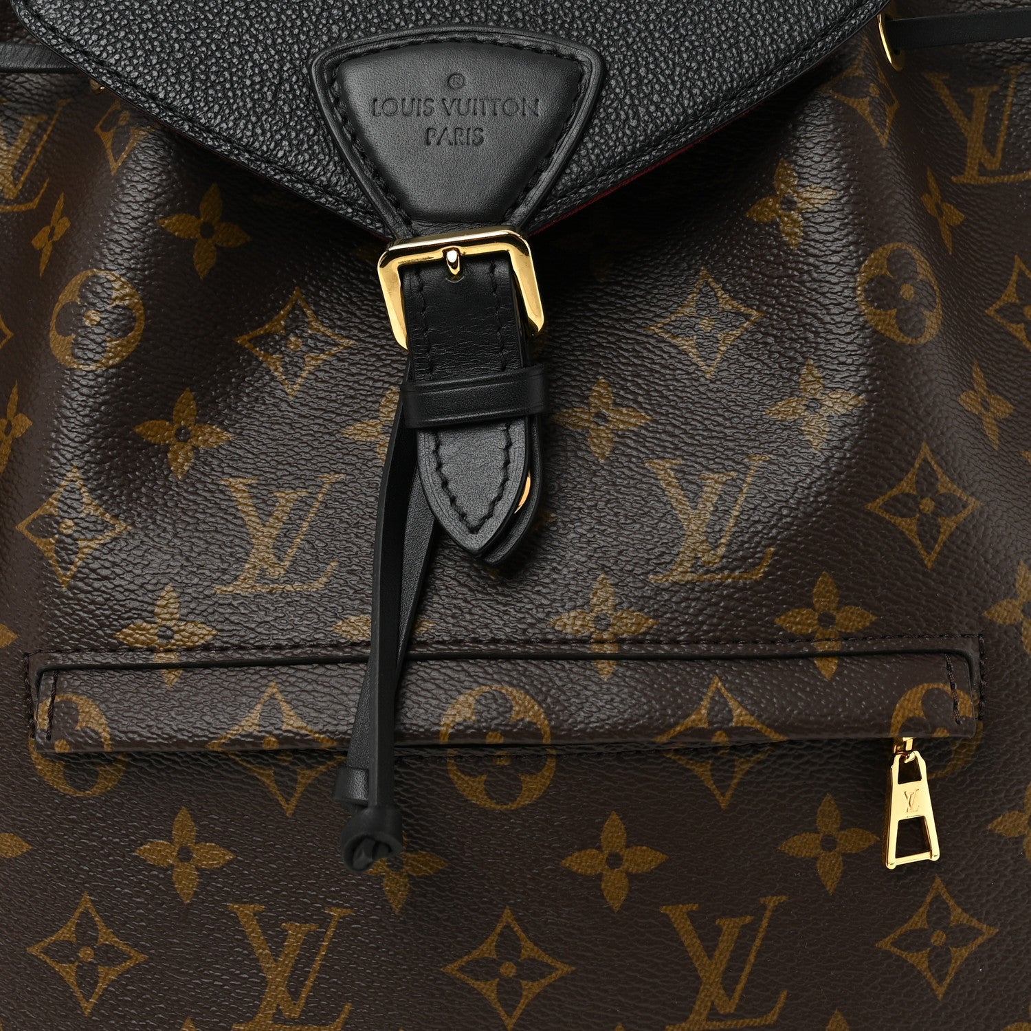 Louis Vuitton Monogram Montsouris PM Black