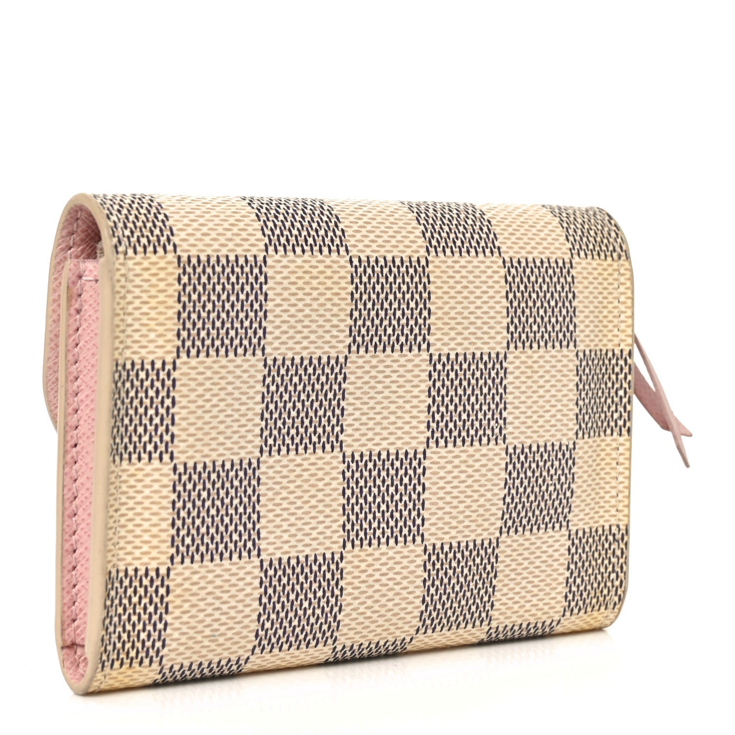 Louis Vuitton Damier Azur Rosalie Coin Purse Rose Ballerine