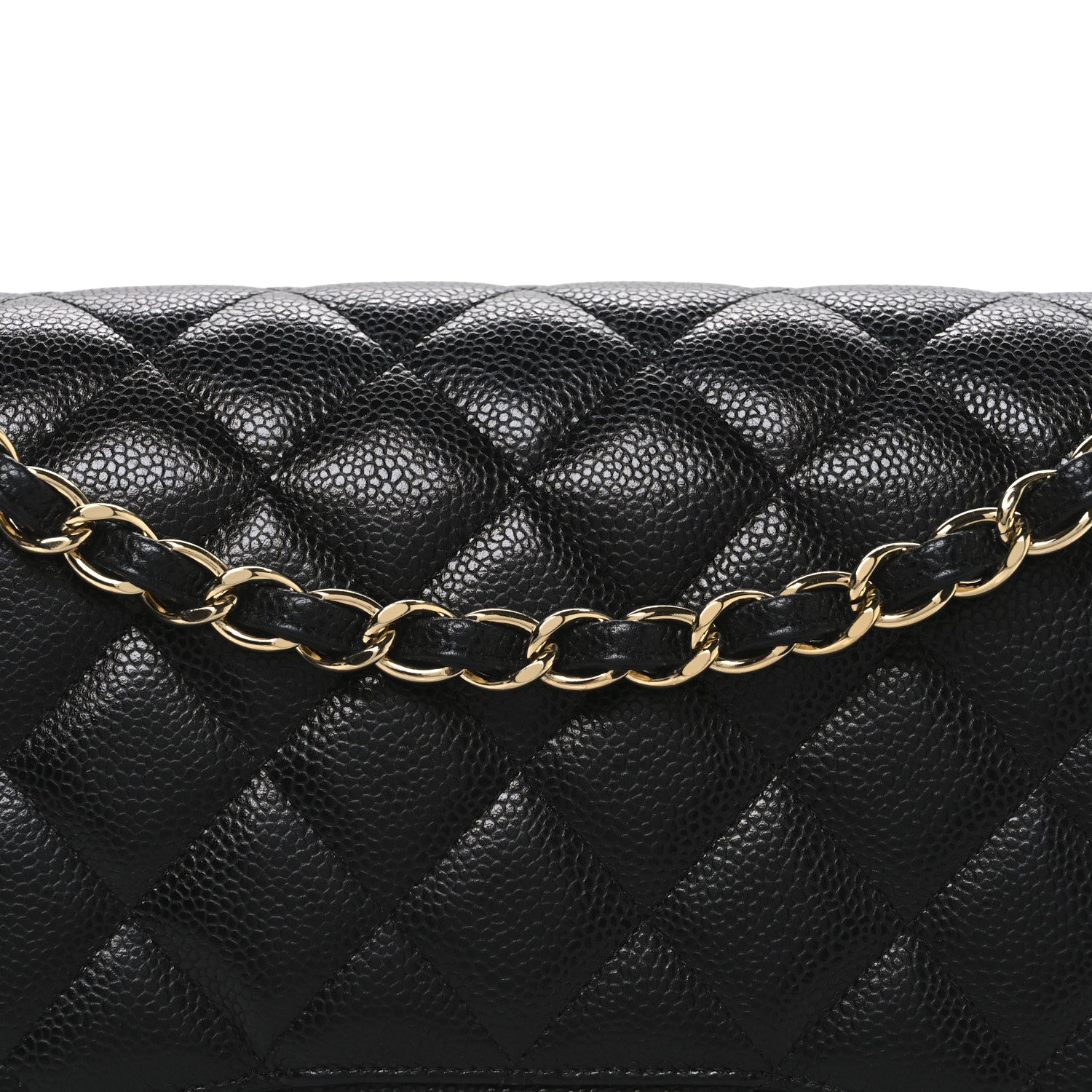 Chanel Caviar Quilted Jumbo Double Flap Black