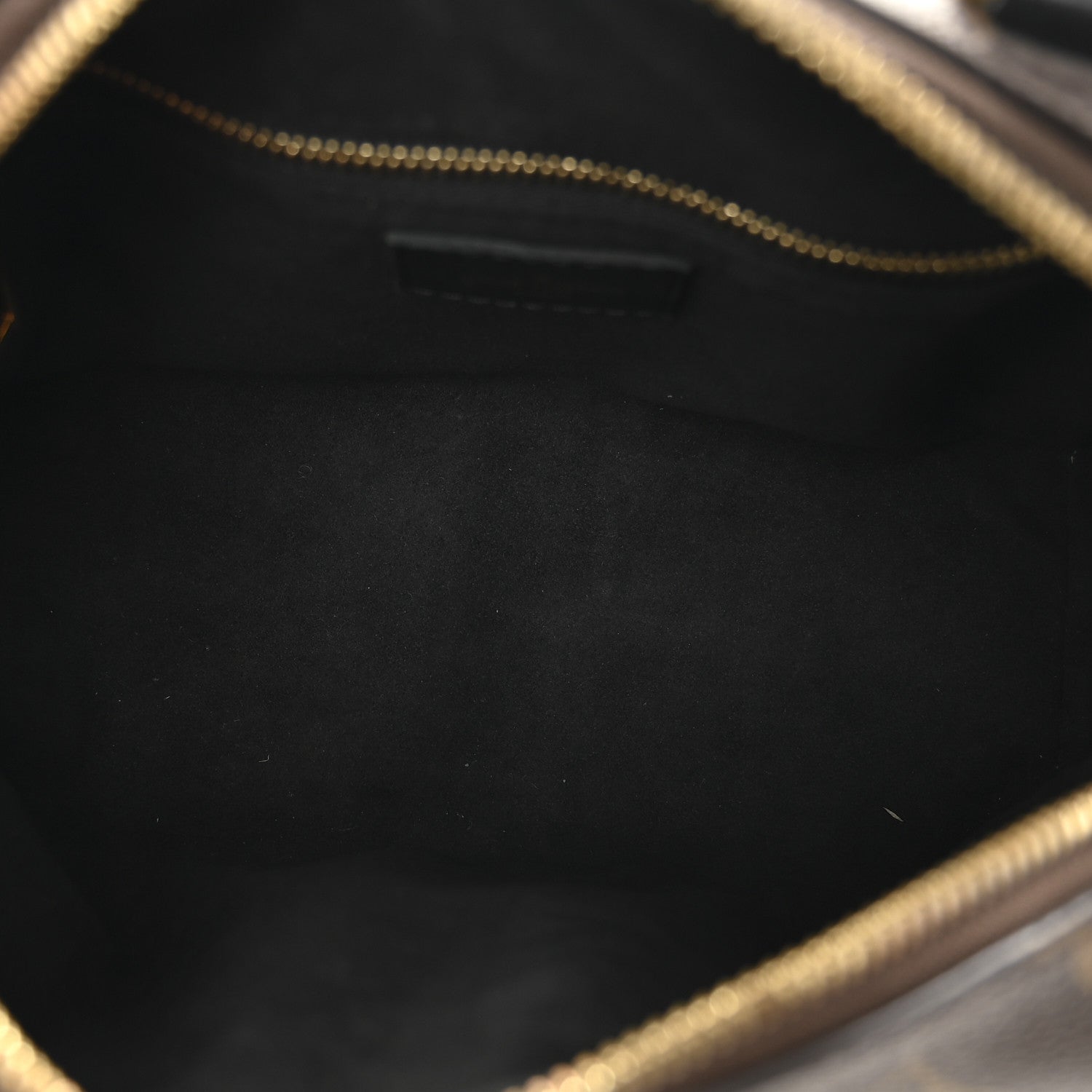 Louis Vuitton Monogram Petite Malle Souple Black