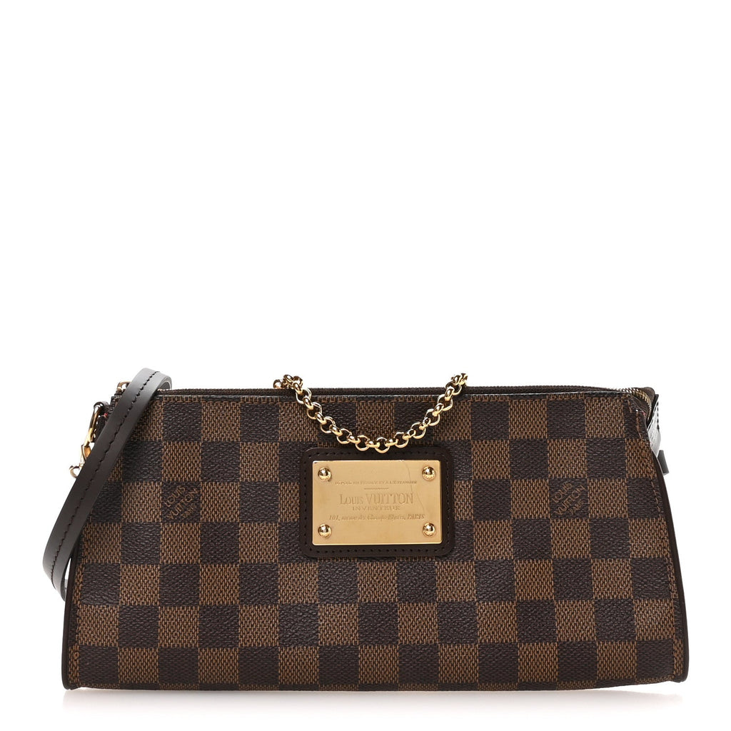 Louis Vuitton Damier Ebene Eva Clutch