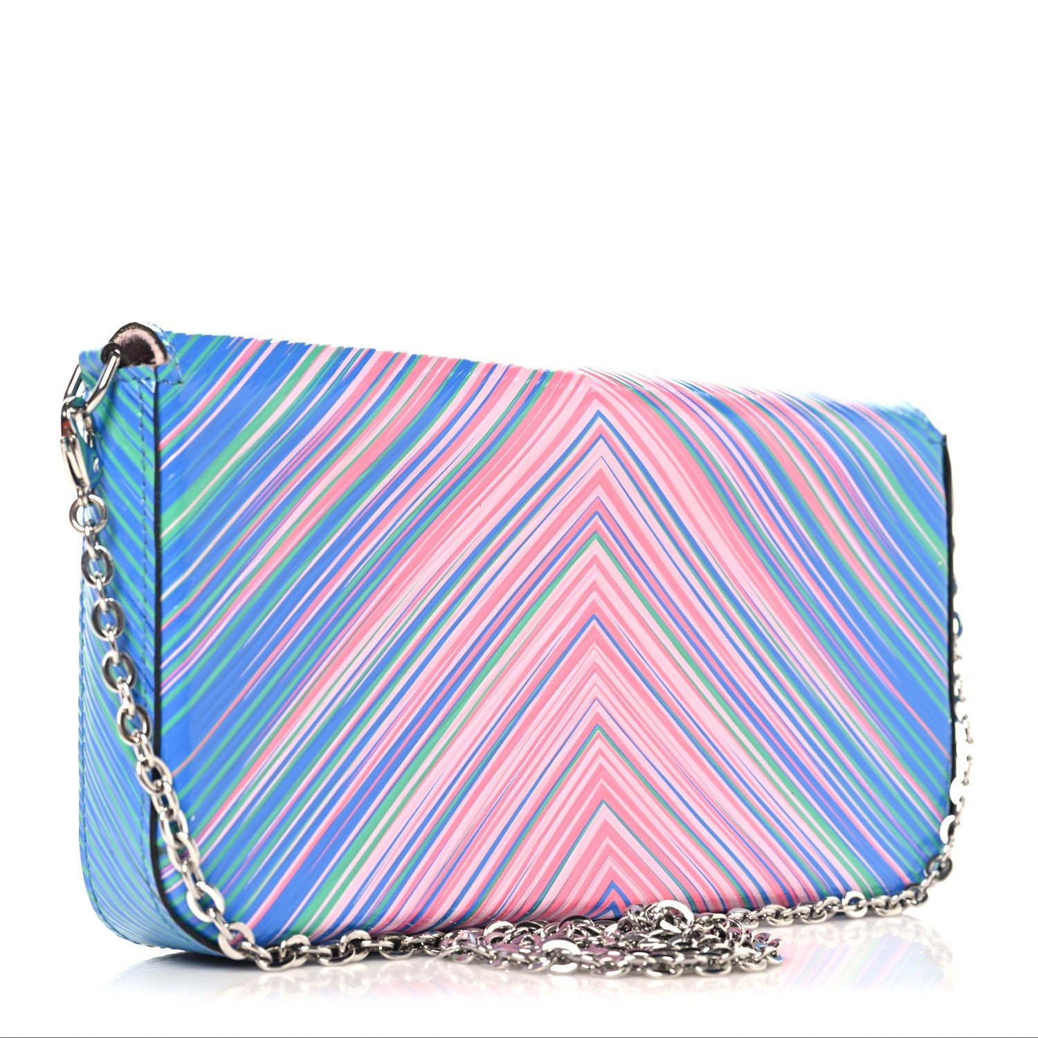 Louis Vuitton Epi Tropical Pochette Felicie Blue Rose
