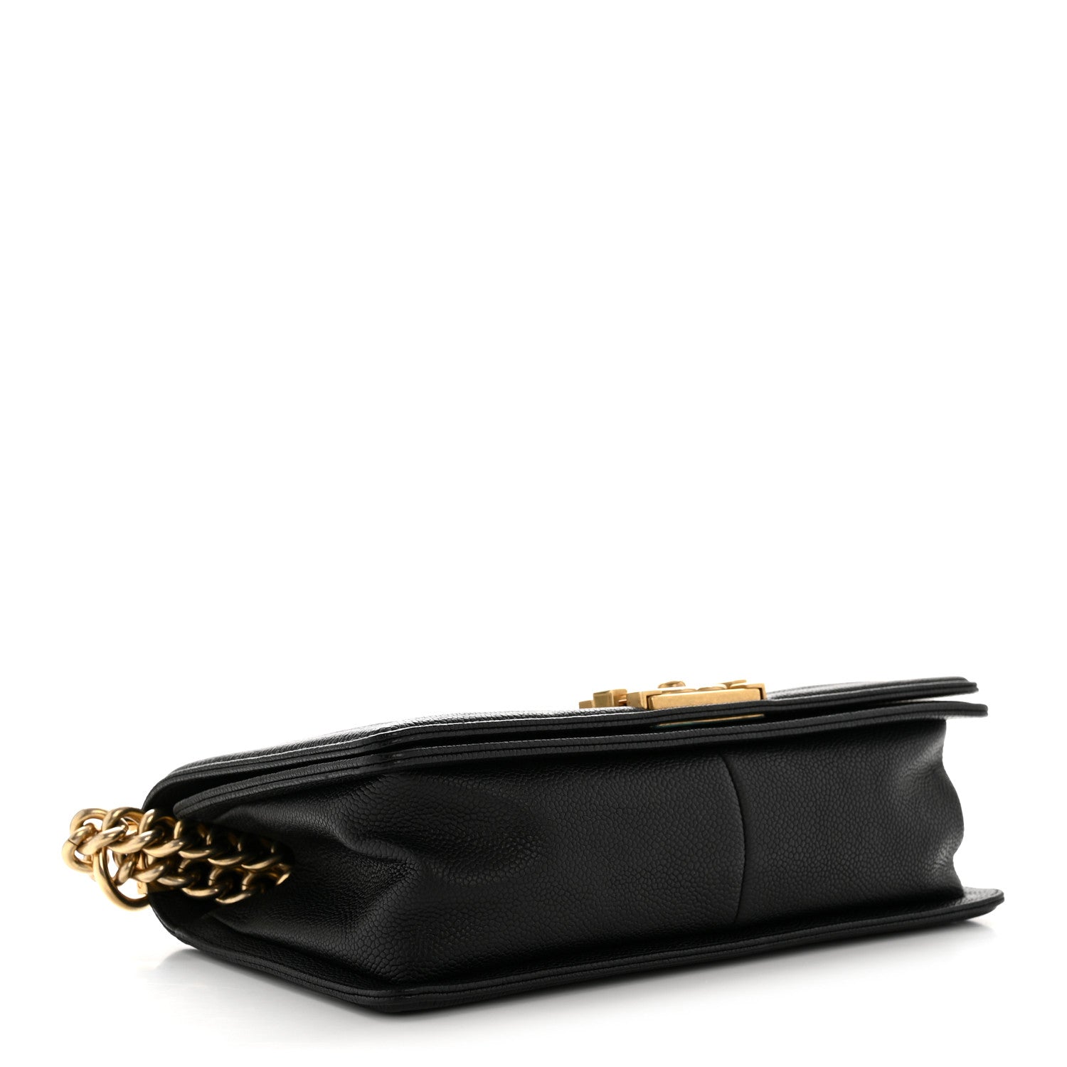 Chanel Caviar Quilted Medium Boy Flap Black