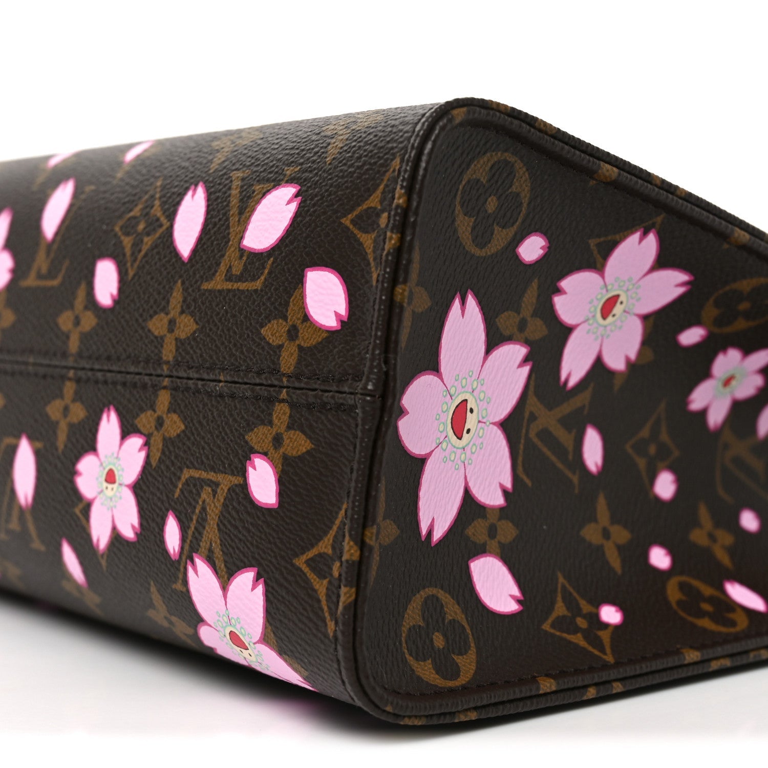 Louis Vuitton LV X TM Monogram Cherry Blossom Onthego PM Sakura Brown