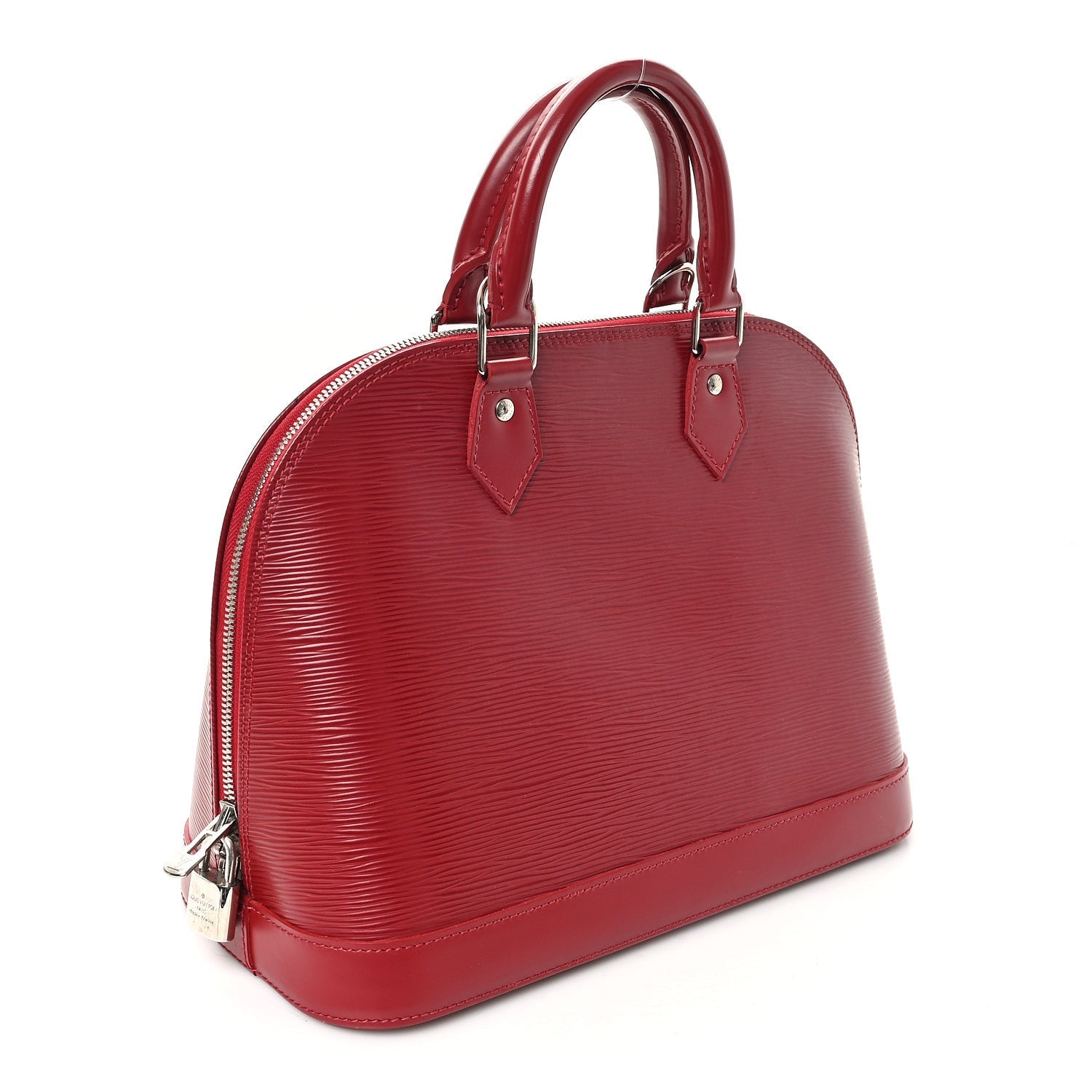 Louis Vuitton Epi Alma PM Castillan Red