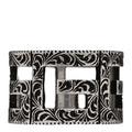 Gucci Sterling Silver Wide Square G Band Ring 65 11