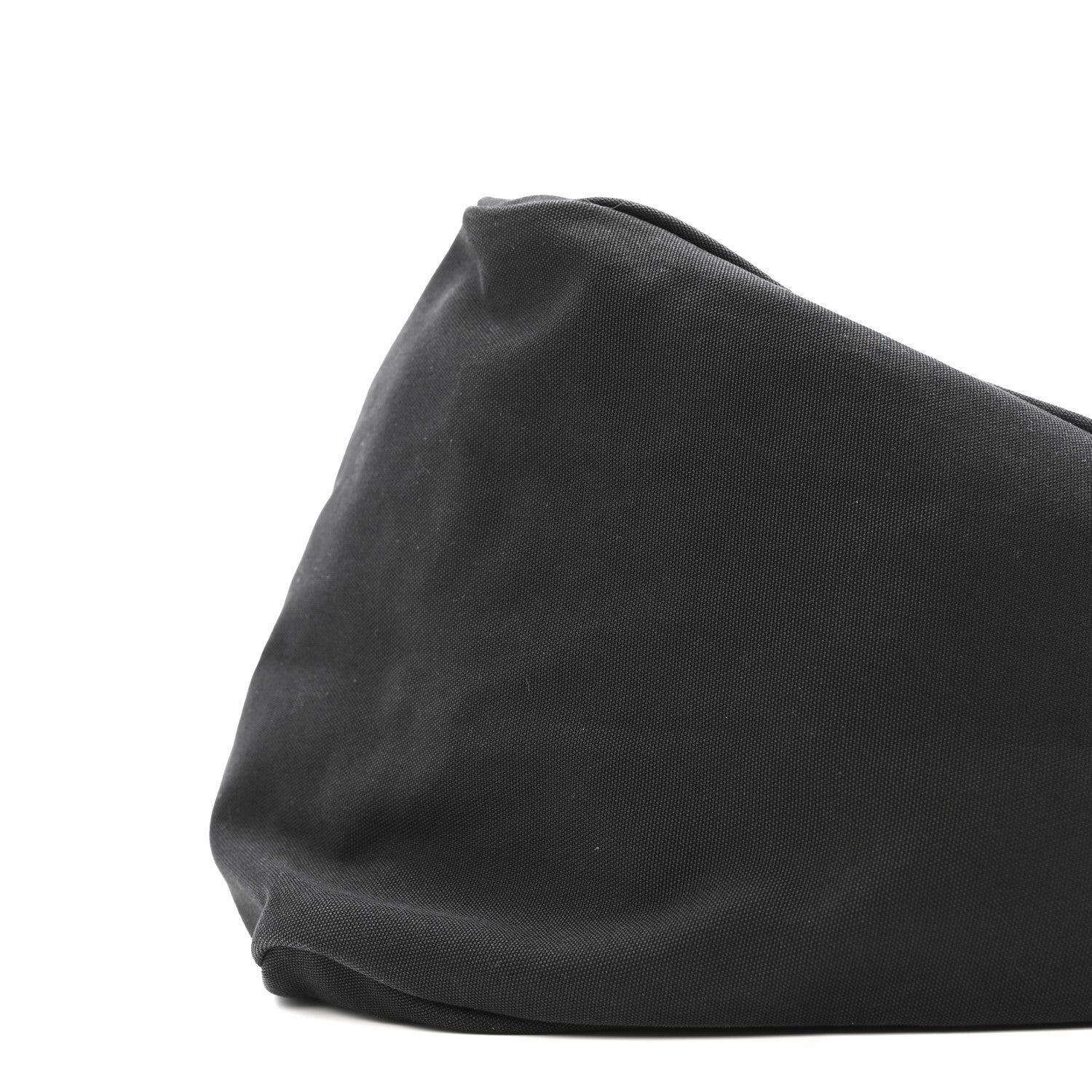 Prada Canapa Triangle Shoulder Bag Black