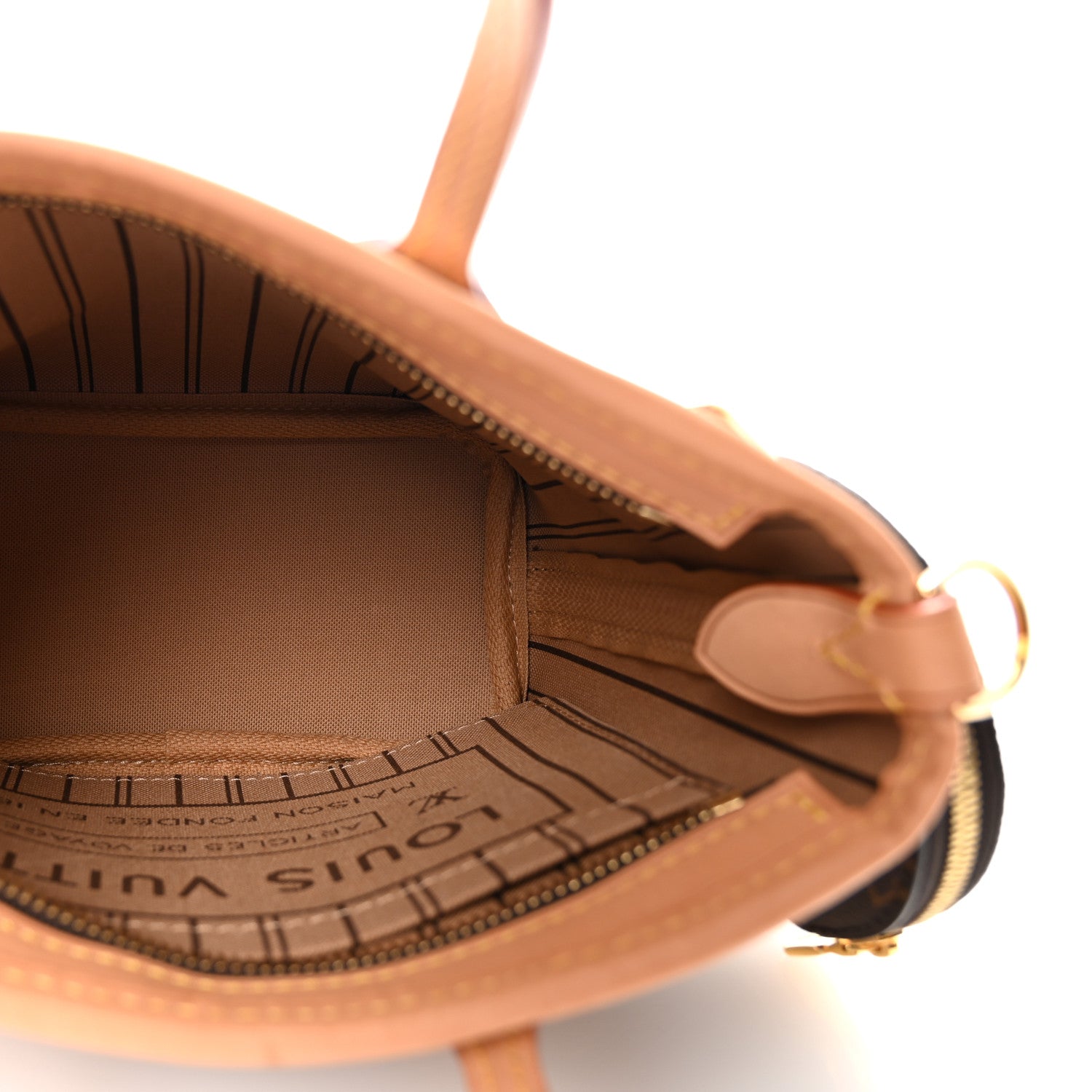 Louis Vuitton Monogram Neverfull BB Beige