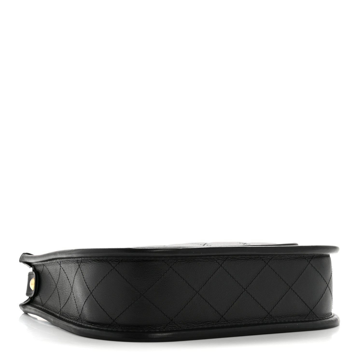 Chanel Calfskin Quilted Hobo Black