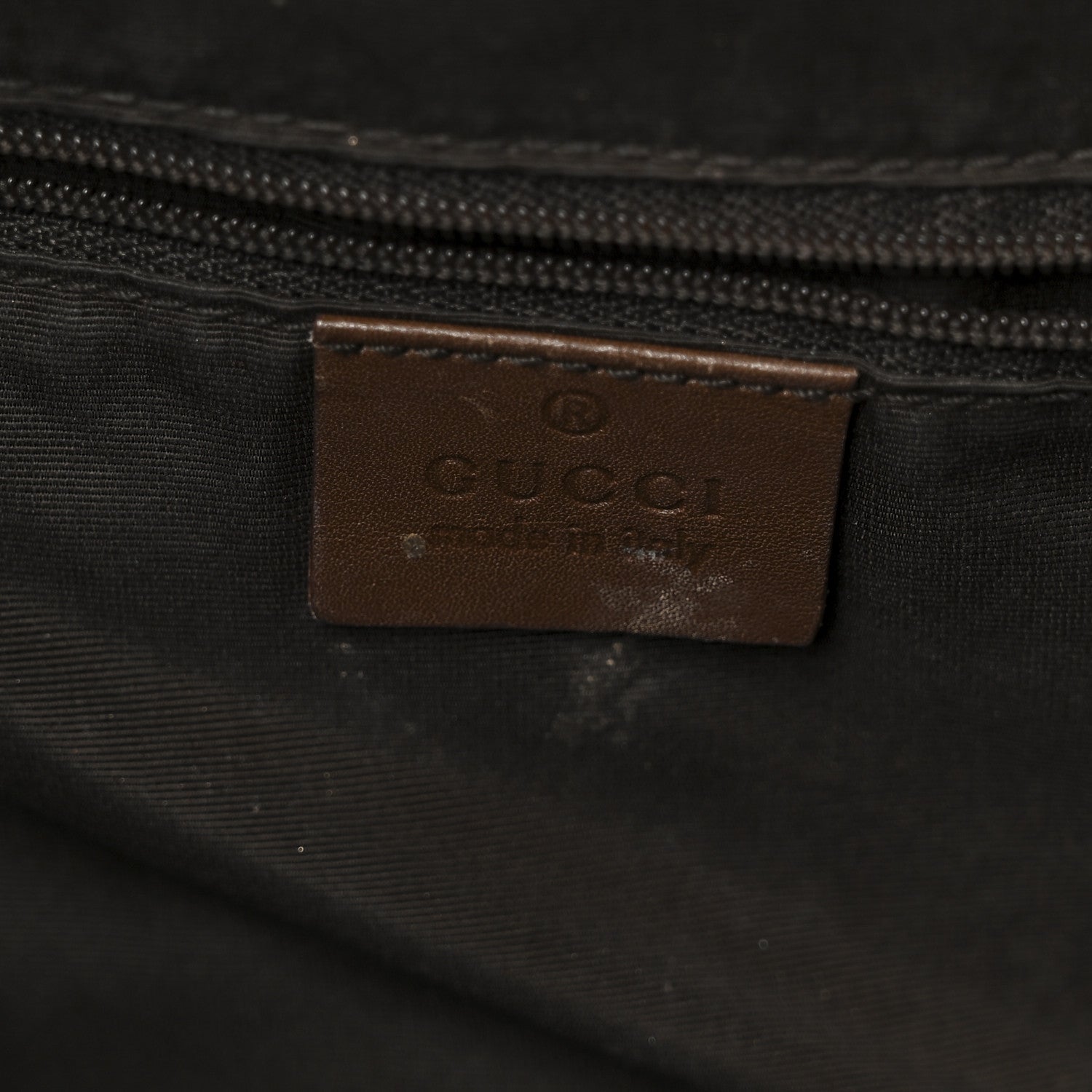 Gucci Monogram Bamboo Top Handle Bag Brown Pink