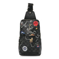 Louis Vuitton Damier Graphite World Map Avenue Sling Backpack