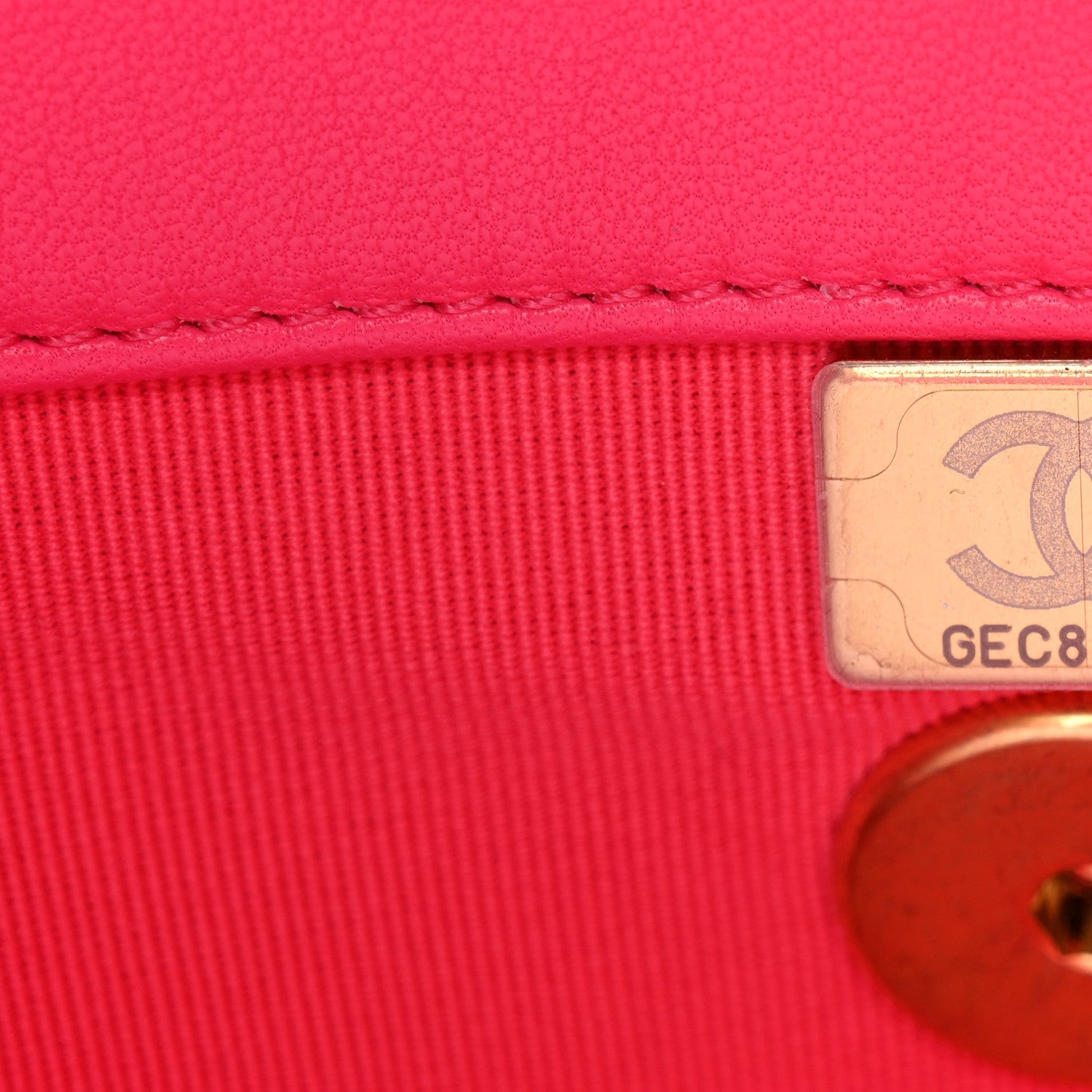 Chanel Lambskin Quilted Chanel 19 Hobo Pink