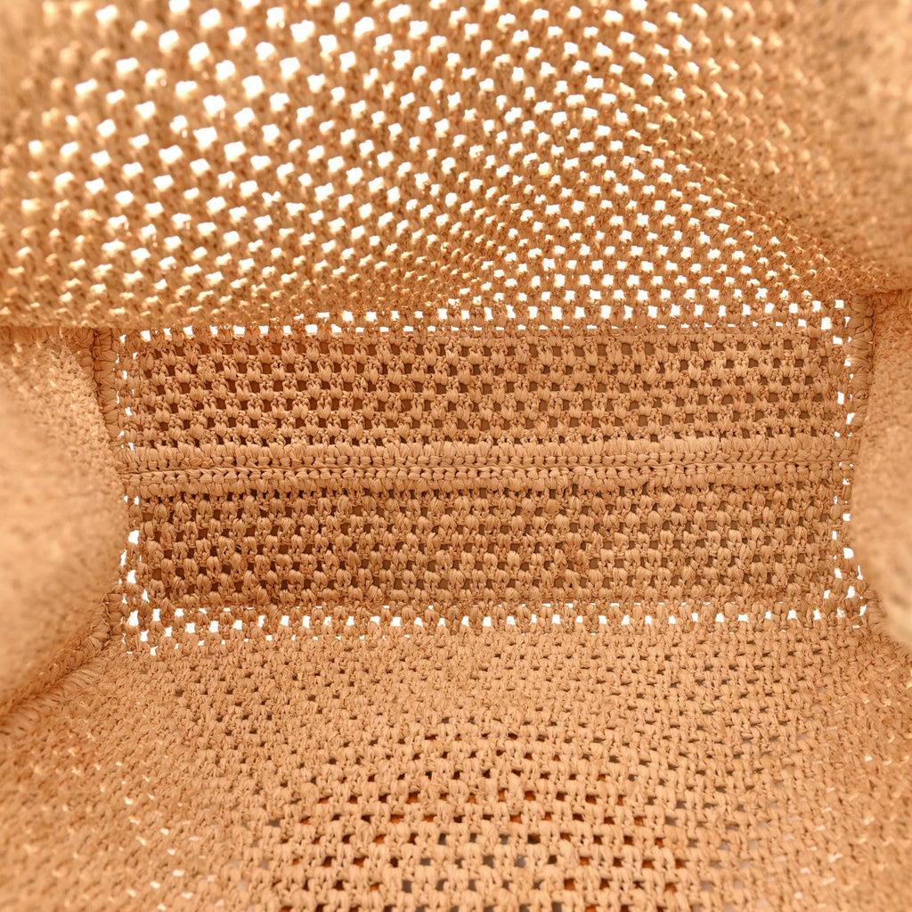 Louis Vuitton Raffia Calfskin By The Pool OnTheGo MM Natural