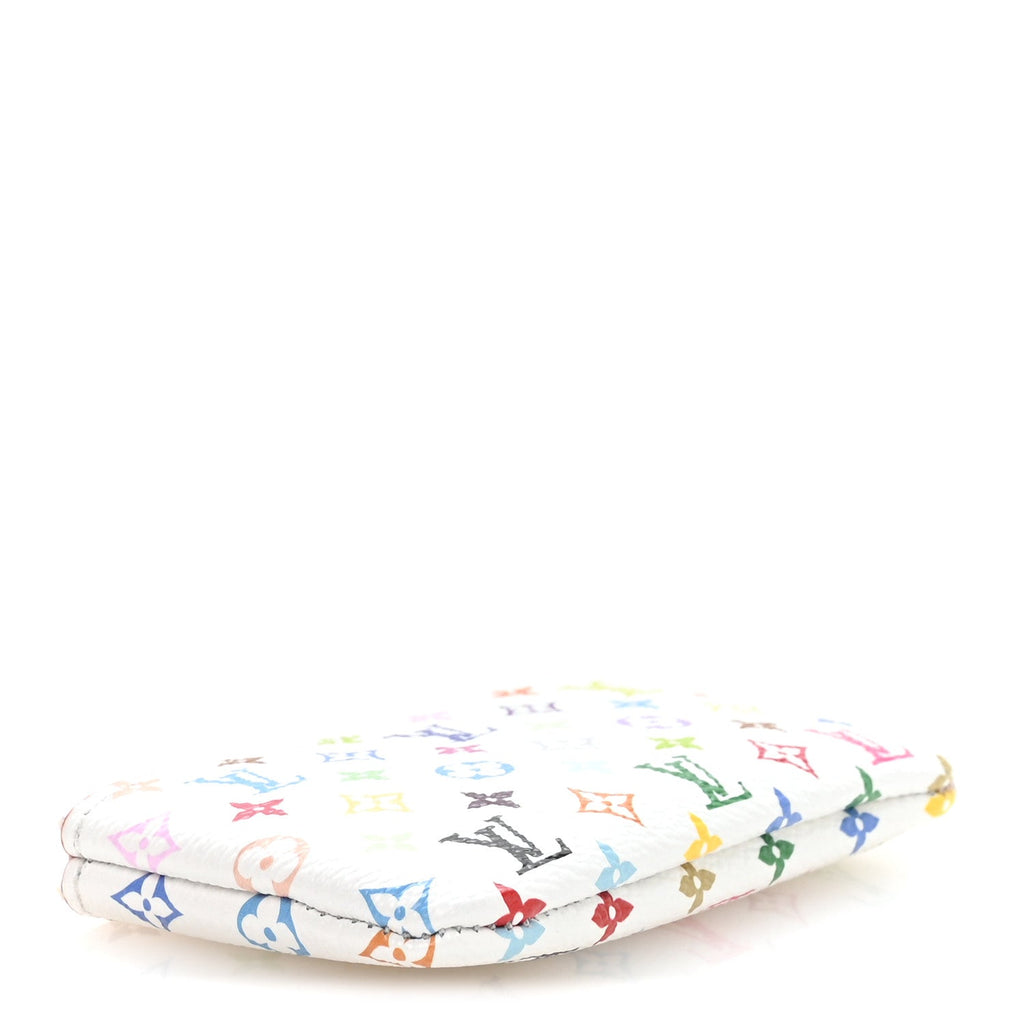 Louis Vuitton LV X TM Monogram Multicolor Key Pouch White