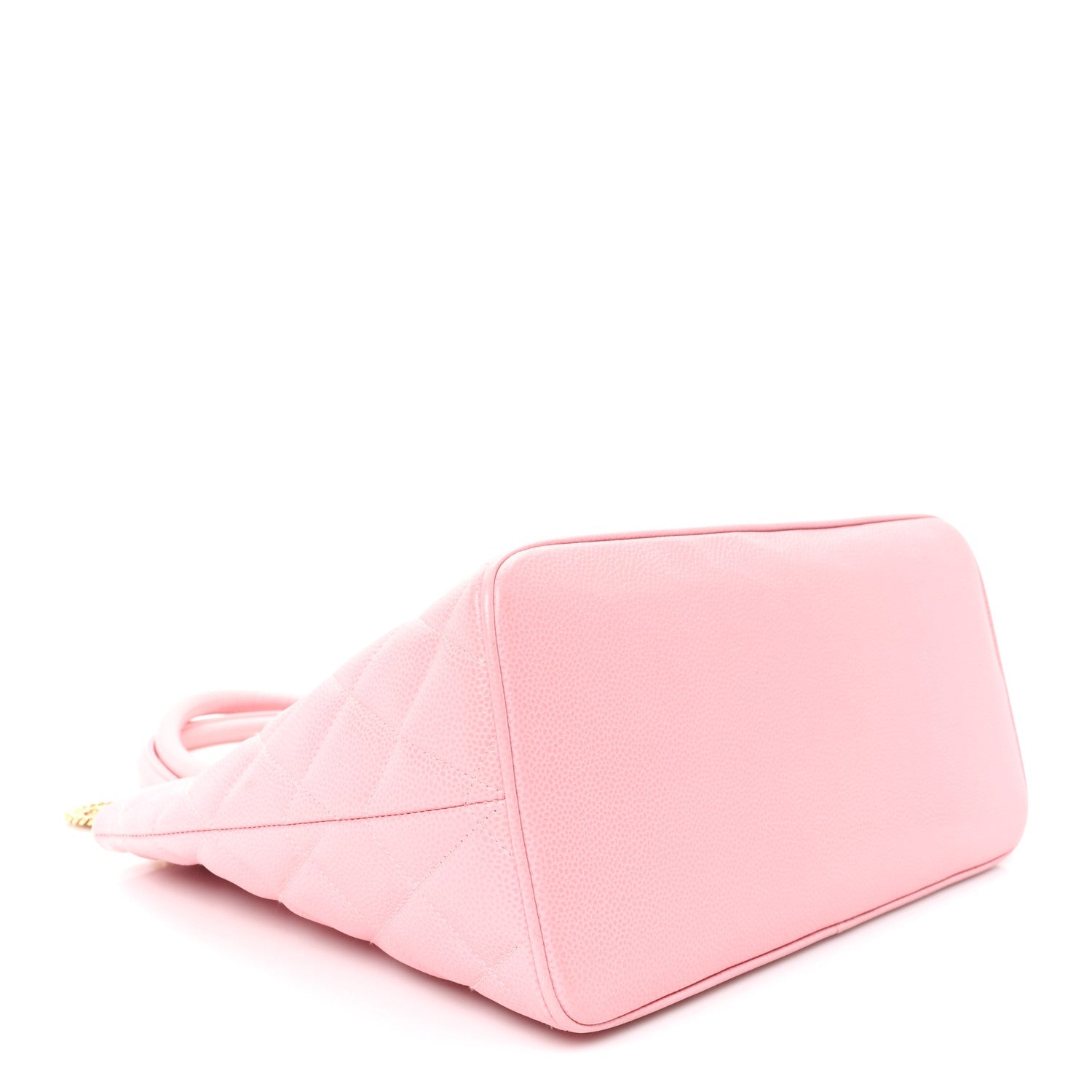Chanel Caviar Quilted Medallion Tote Light Pink