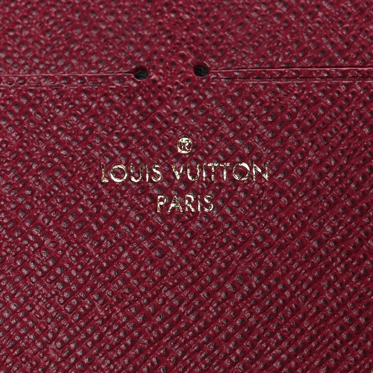Louis Vuitton Calfskin Felicie Card Holder Insert Fuchsia