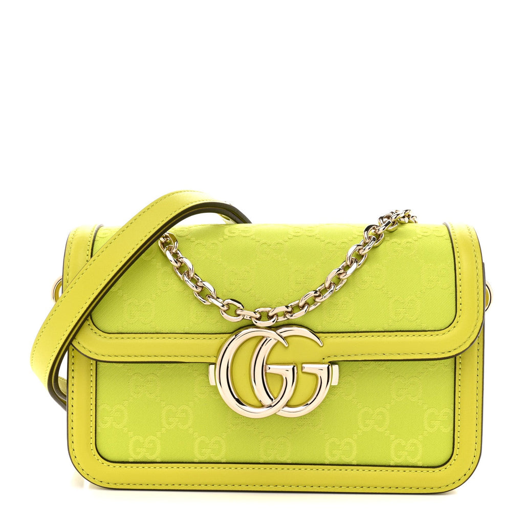 Gucci Monogram Go Small Shoulder Bag Firefly