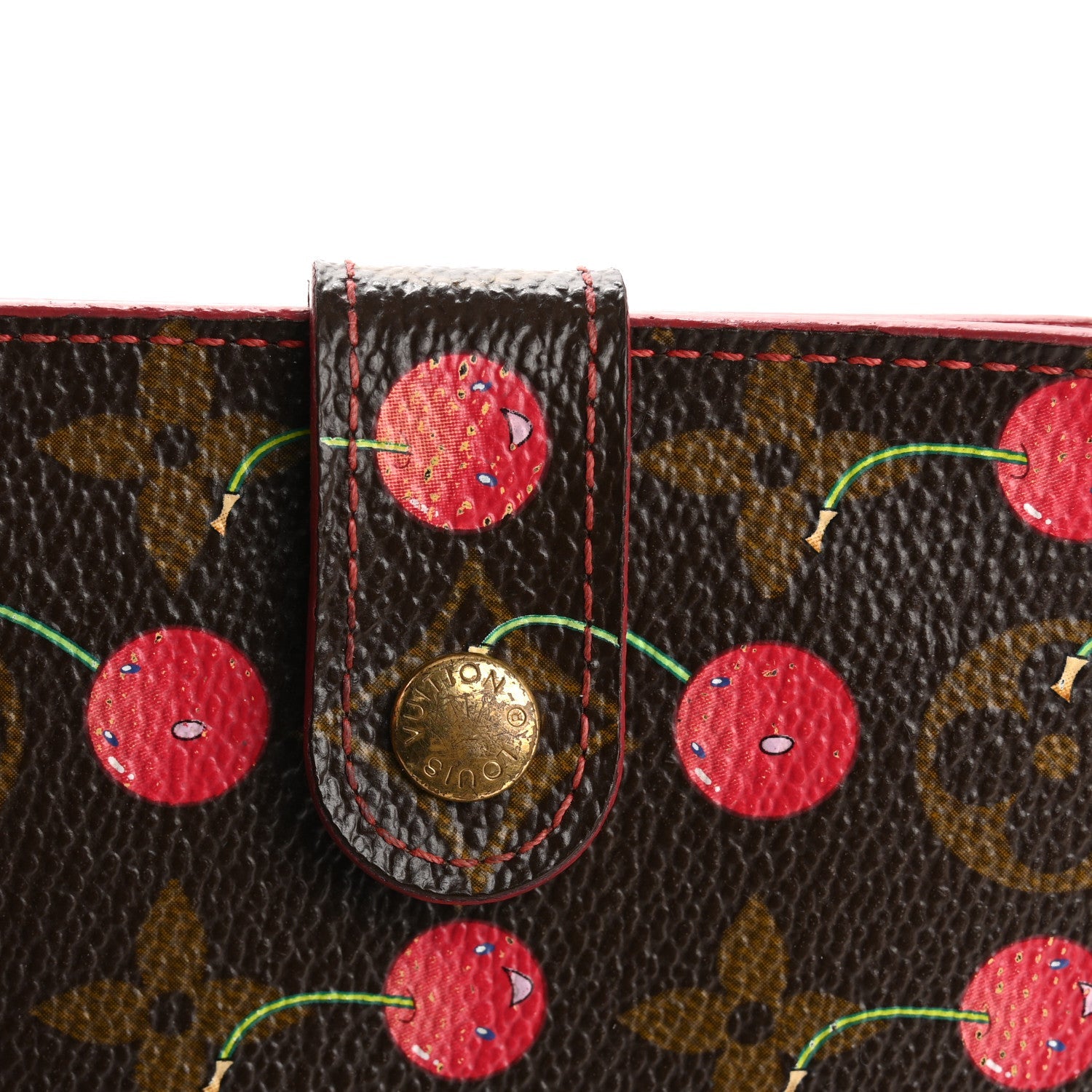 Louis Vuitton Monogram Cerises Compact Zippe Wallet