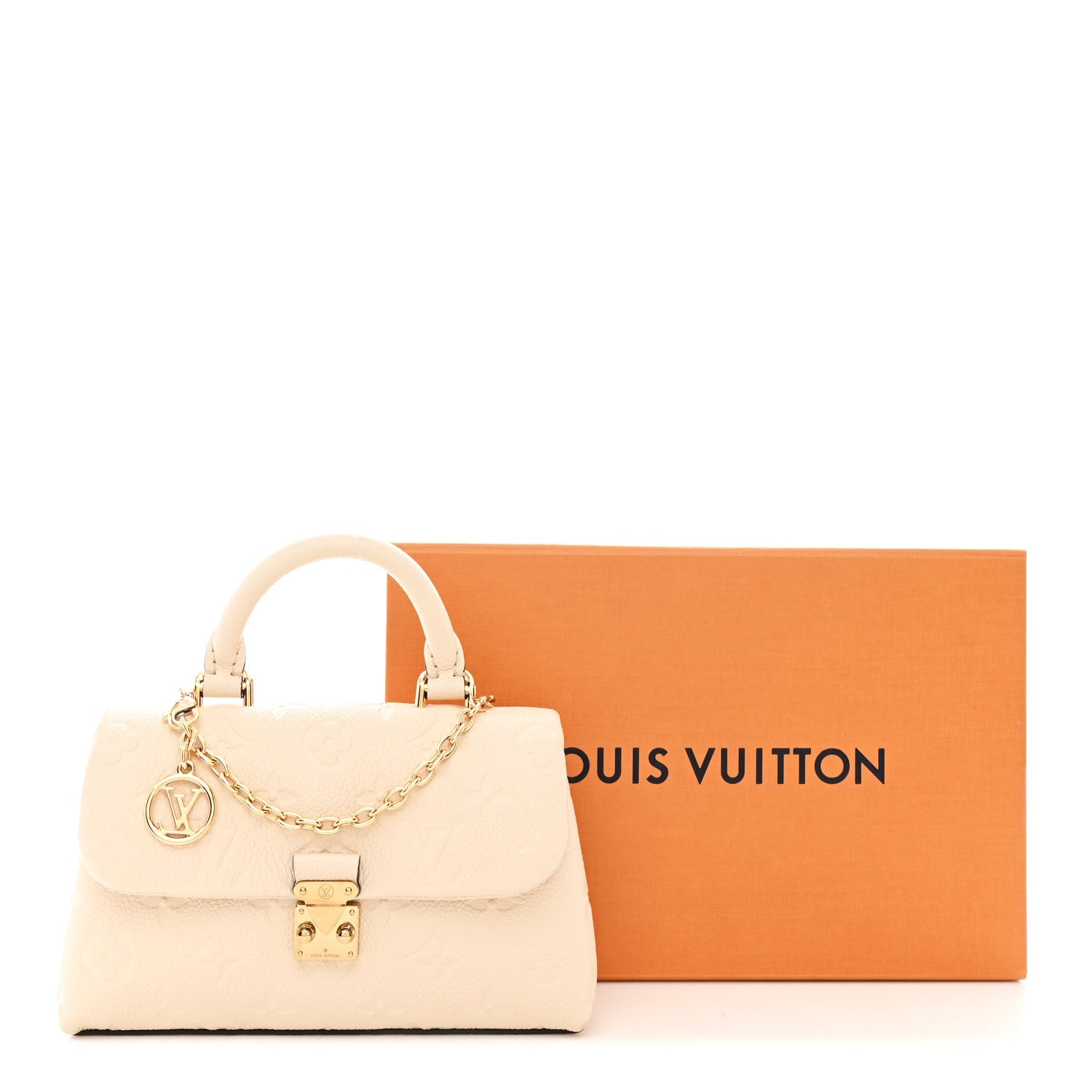Louis Vuitton Empreinte Monogram Nano Madeleine Creme