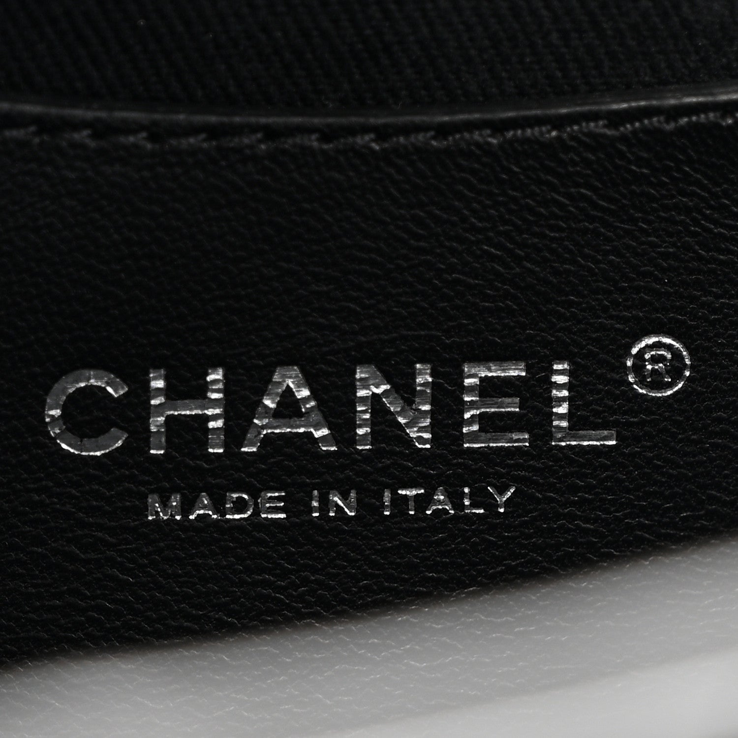 Chanel Patent Quilted Small Just Mademoiselle Bowling Bag Black