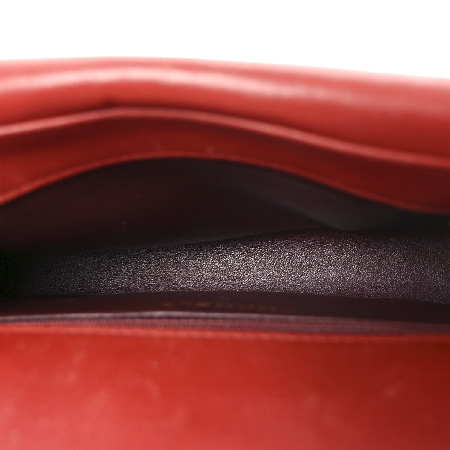 Chanel Lambskin Quilted Small Single Flap Red