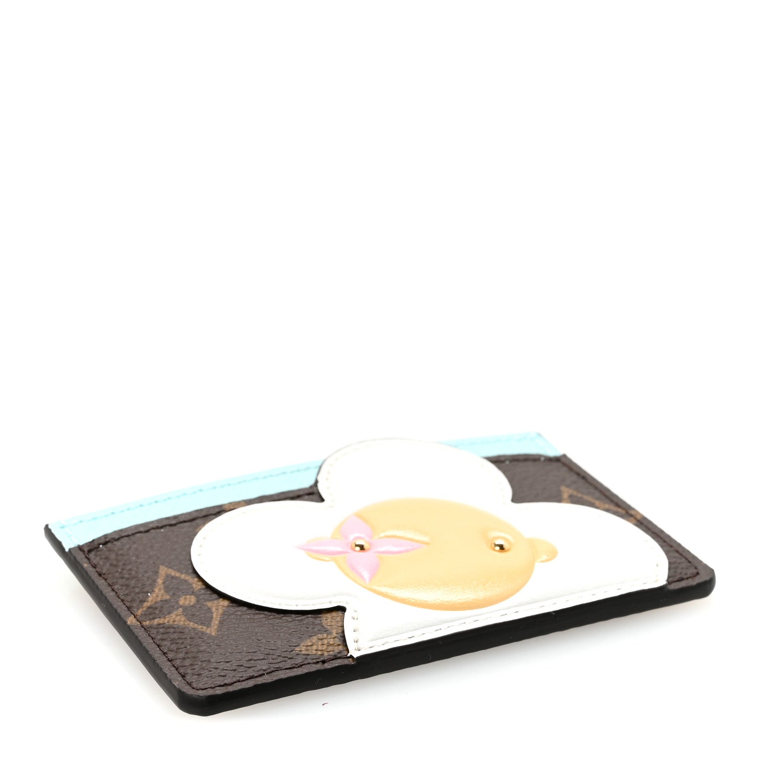Louis Vuitton Monogram Vivienne Card Holder Animation Blue