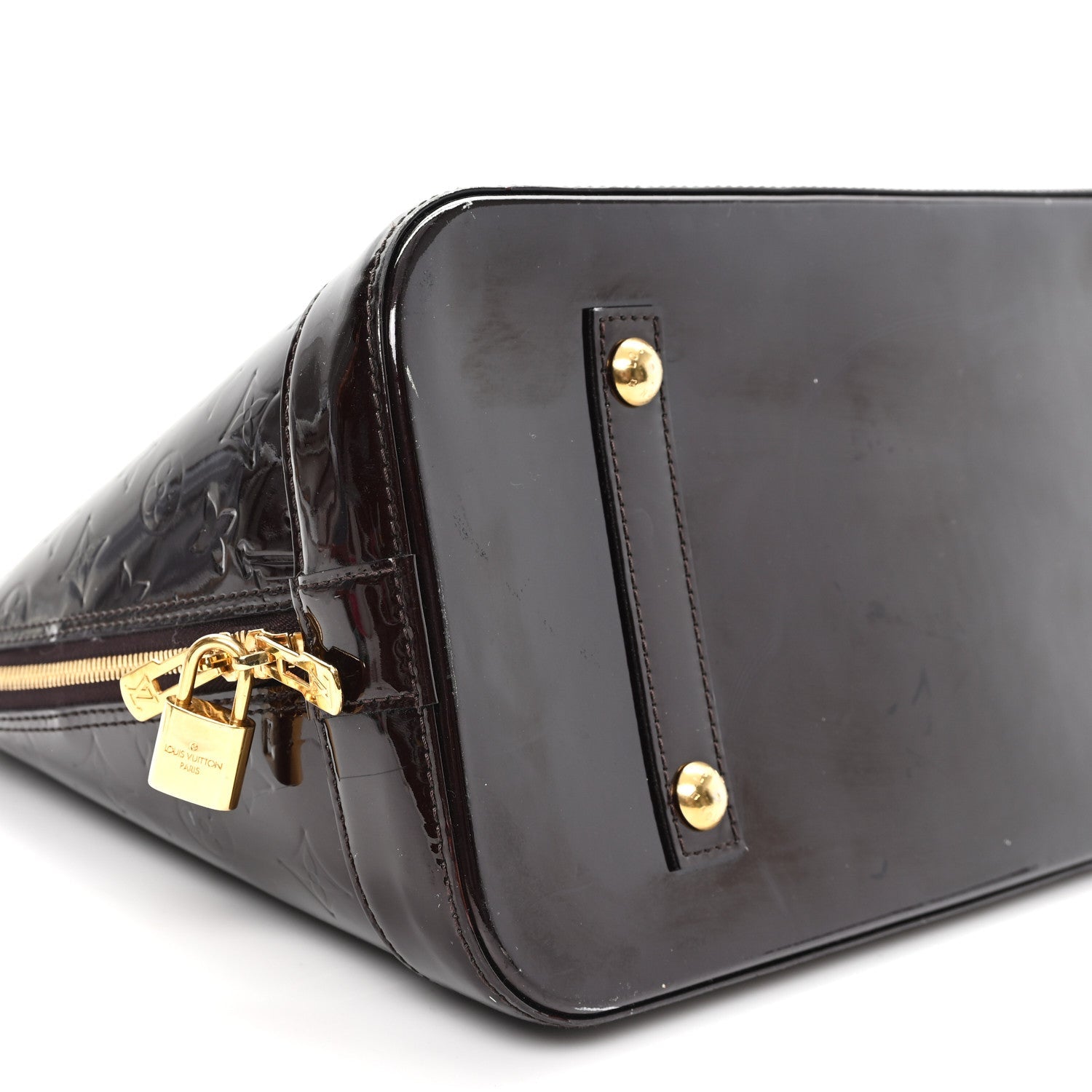 Louis Vuitton Vernis Alma GM Amarante