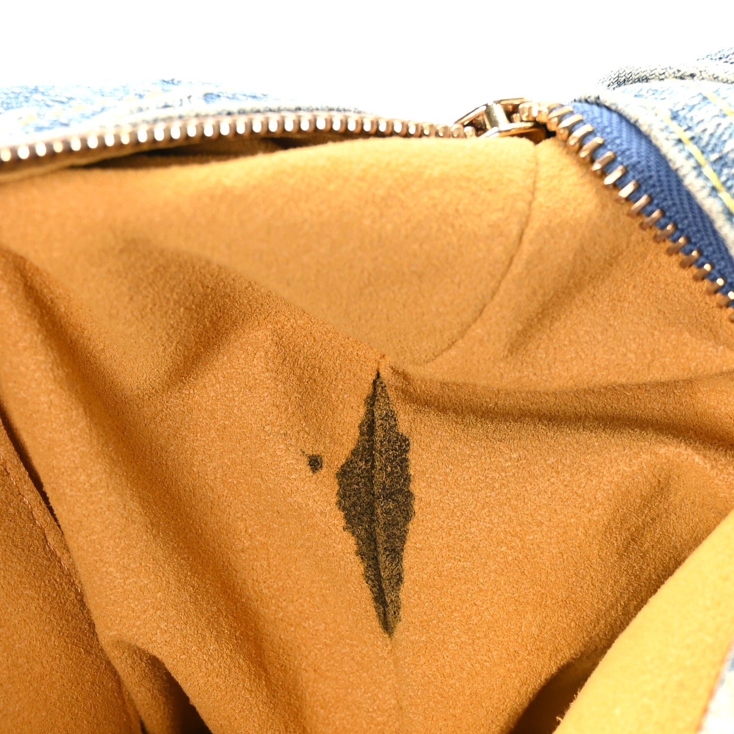 Louis Vuitton Monogram Denim Baggy PM Blue