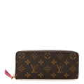 Louis Vuitton Monogram Clemence Wallet Fuchsia