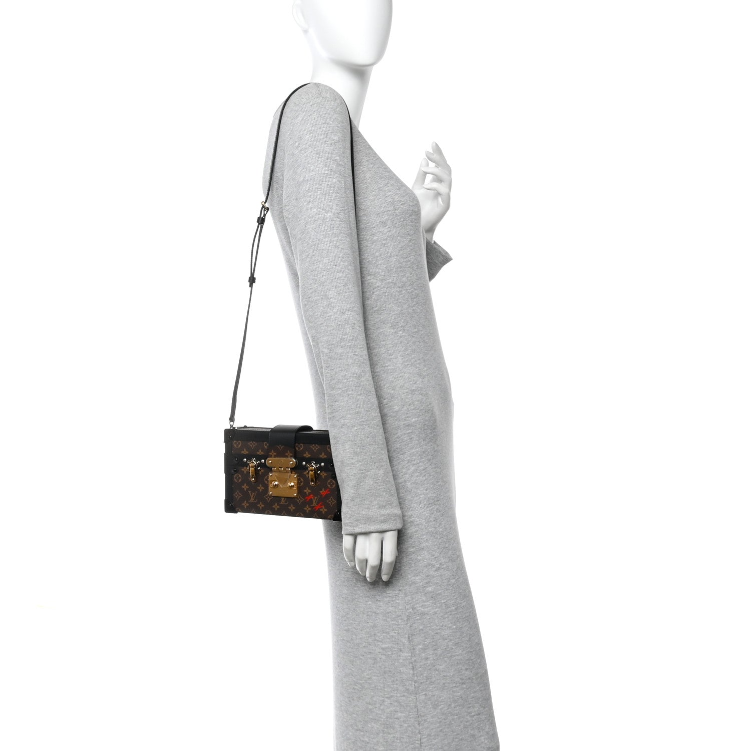Louis Vuitton Monogram Petite Malle Black