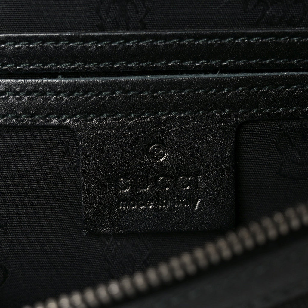 Gucci Imprime Monogram Belt Bag Black